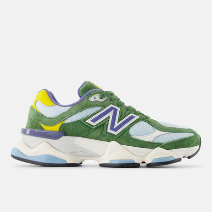 New Balance Mens 9060 Dark Alpine Green Frosted Glass