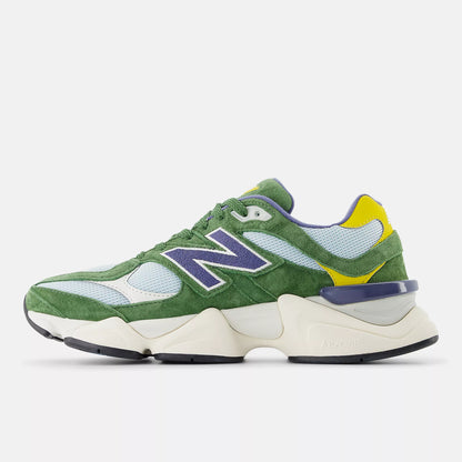 New Balance Mens 9060 Dark Alpine Green Frosted Glass