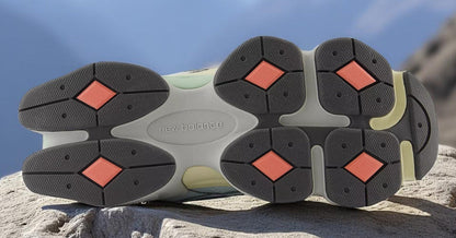 New Balance Men's 9060 'Grey Yellow Navy' Sneakers