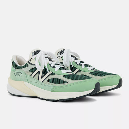 New Balance Mens 990 V6 Miusa Avocado/Natural Mint