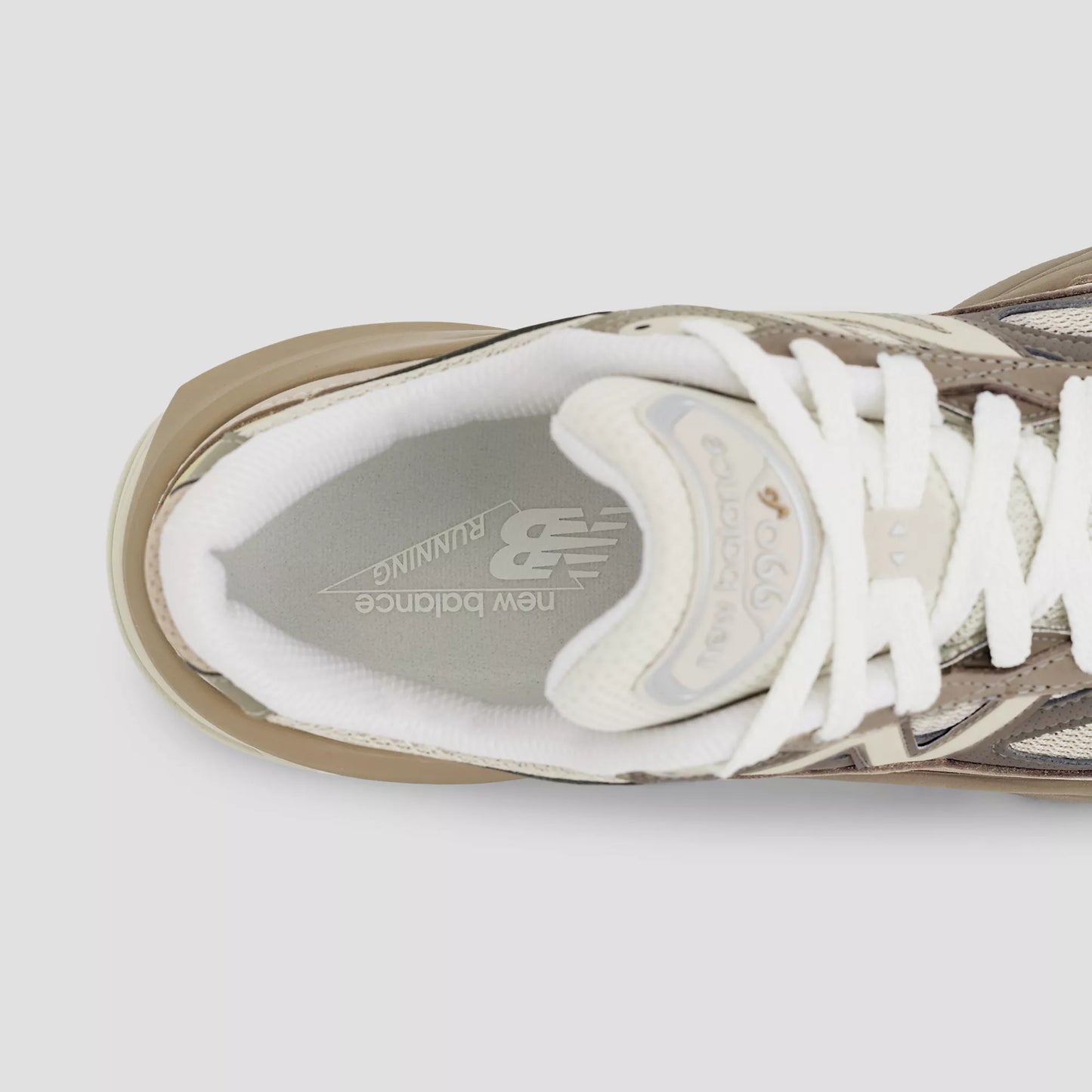 New Balance Mens 990V6 Miusa Driftwood Timberwolf