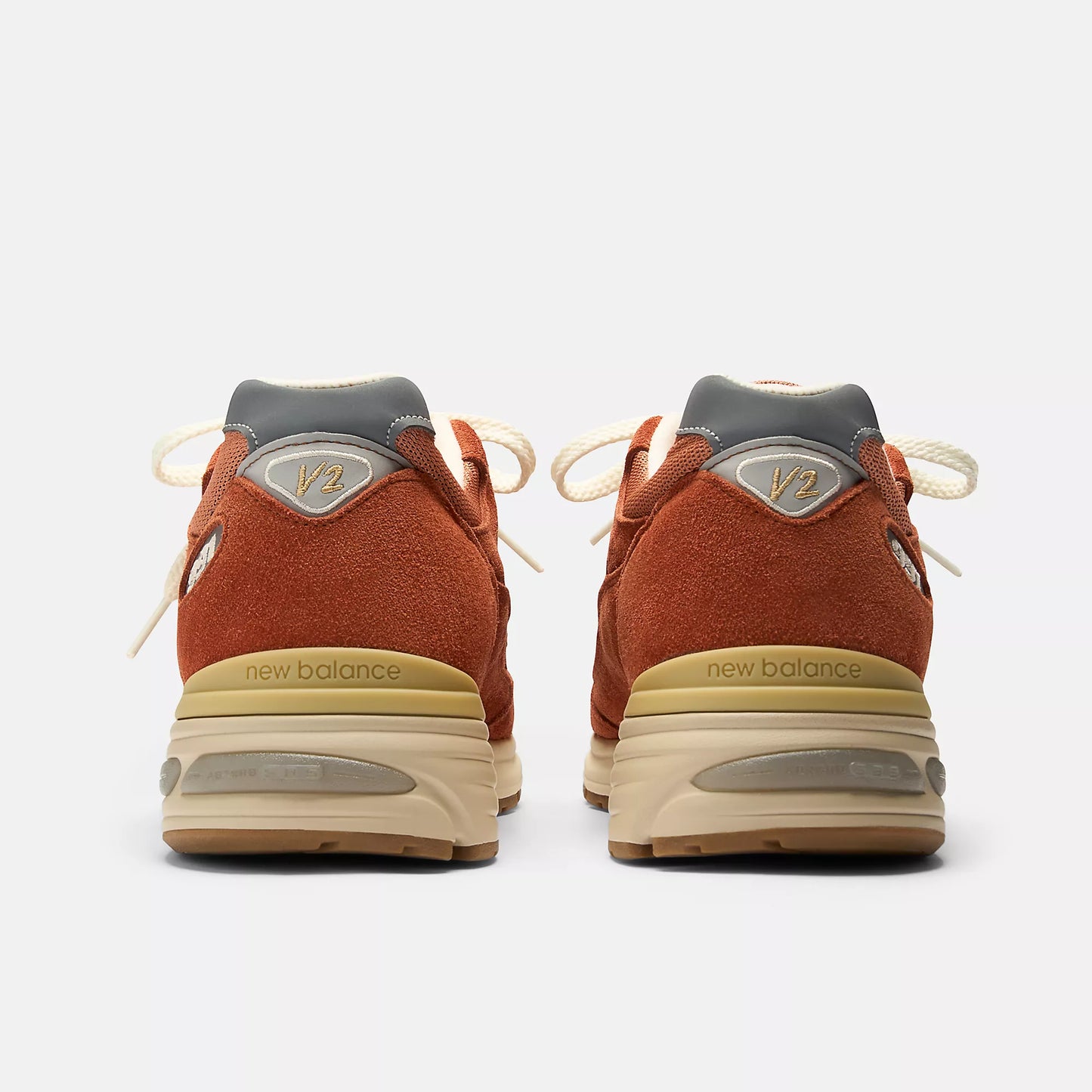 New Balance Mens 991V2 Miuk Potters Clay