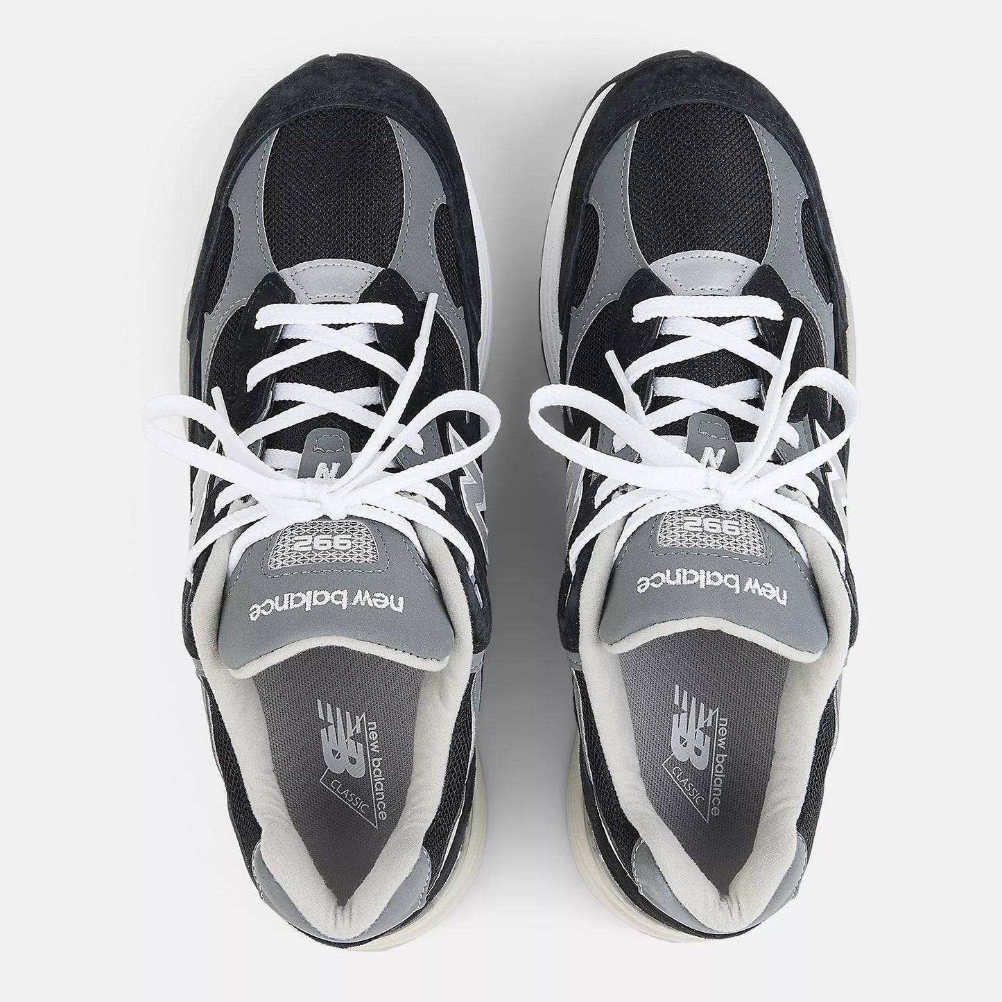 New Balance Mens 992 Miusa Black Grey