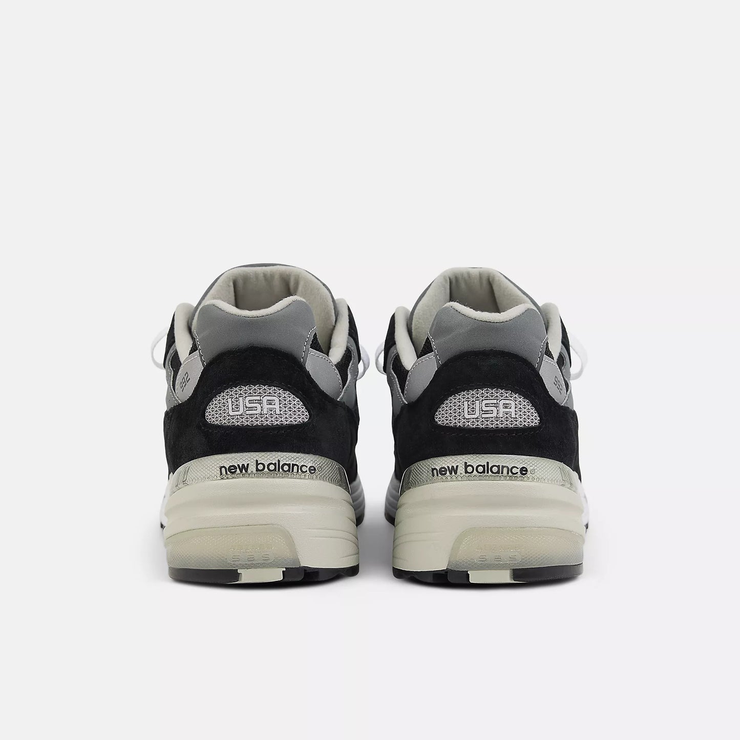New Balance Mens 992 Miusa Black Grey