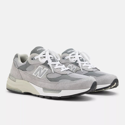 New Balance Mens 992 Miusa Grey 'Silver Metallic'