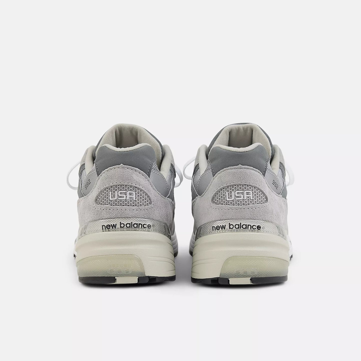 New Balance Mens 992 Miusa Grey 'Silver Metallic'