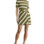FRNCW-FERN/CREAM WIDE STRIPE
