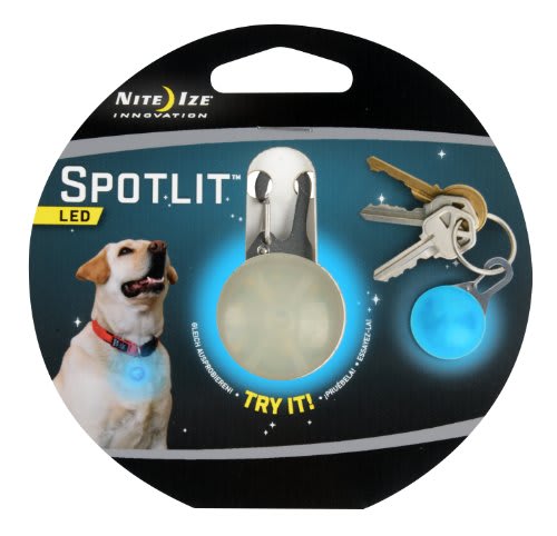 Spotlit Led Carabiner Light - Blue
