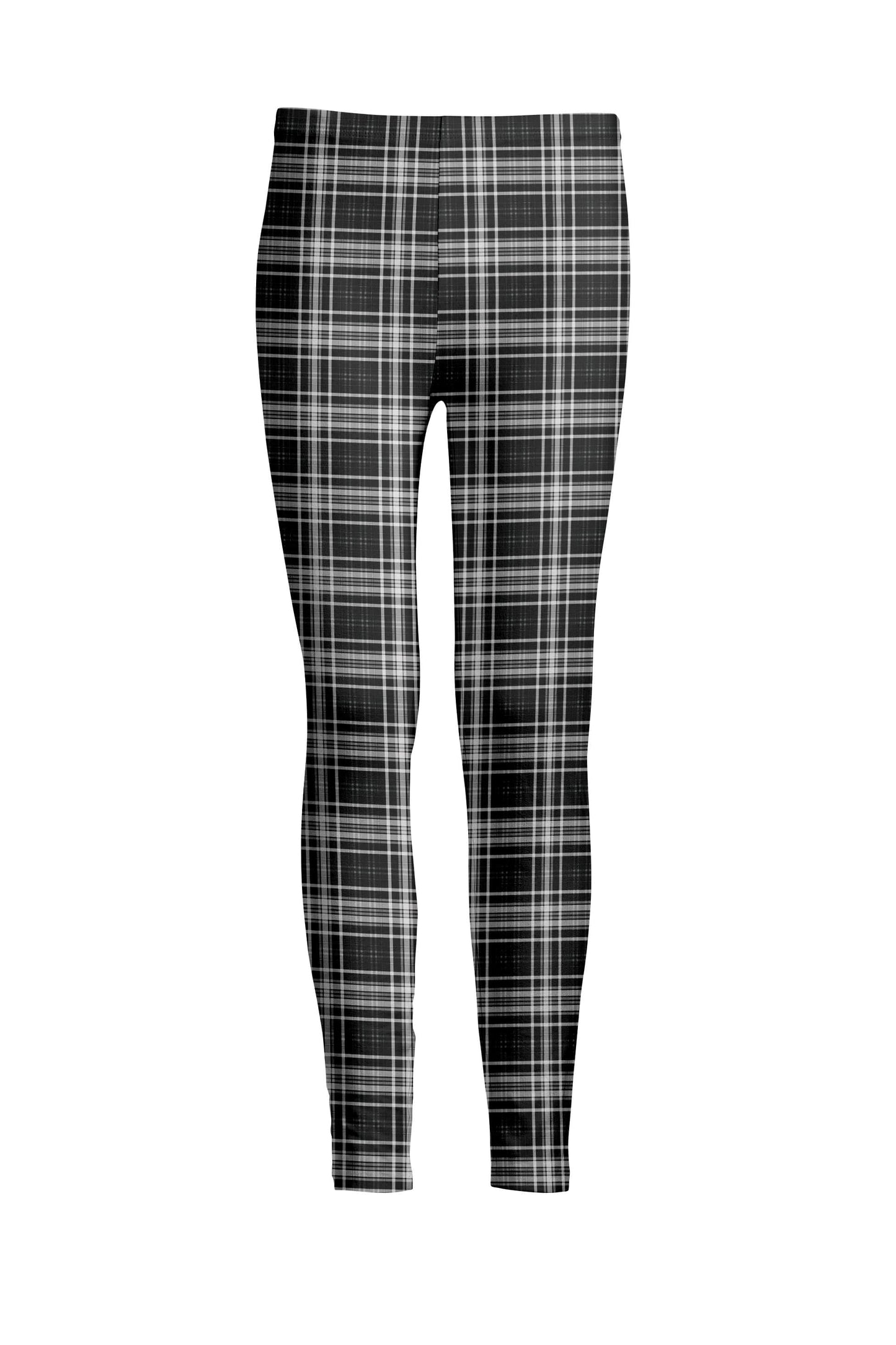Black White Plaid-