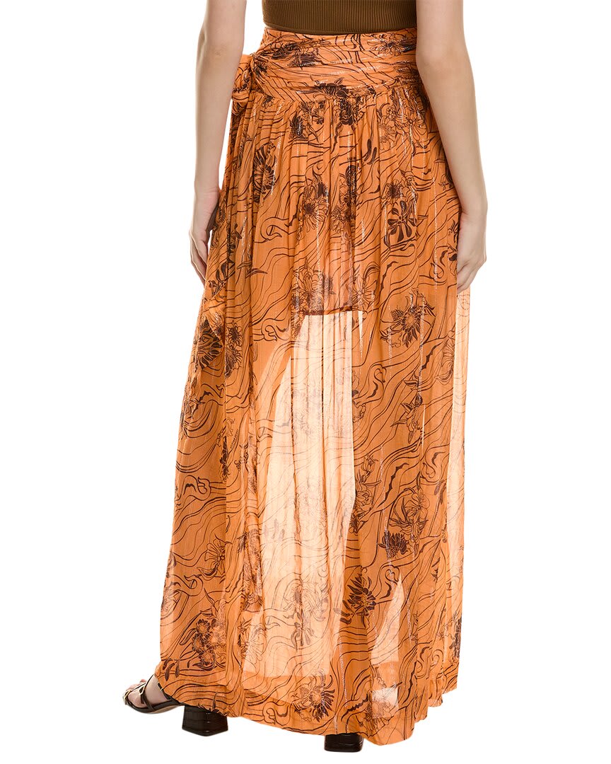 1072-ORANGE PRINT-