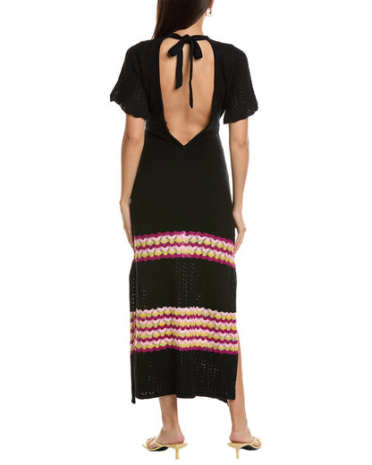 BKMCR-BLACK MULTI CROCHET-
