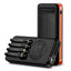 (2 Pack) Black/Orange