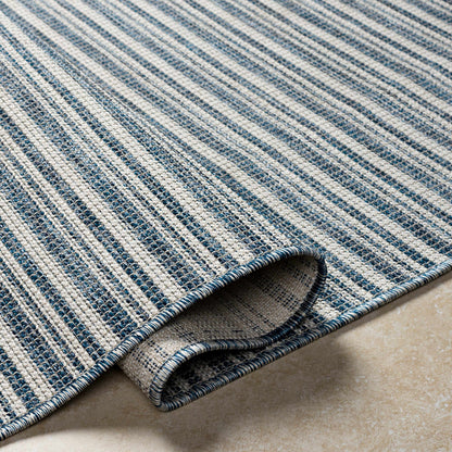 Greg Navy Outdoor Area Rug - Clearance