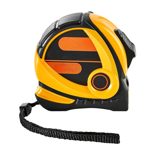 VEVOR Tape Measure 25ft Retractable Imperial Metric ABS Case for Outdoor Decoration - Multi