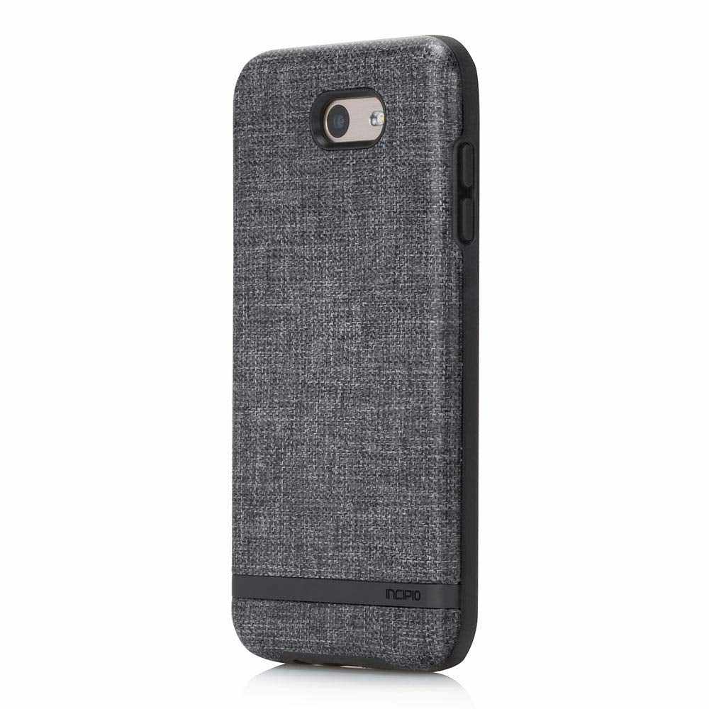 Incipio Carnaby Samsung Galaxy J7 (2017) Case [Esquire Series] with Co-Molded Design and Ultra-Soft Cotton Finish for Samsung Galaxy J7 (2017) - Gray
