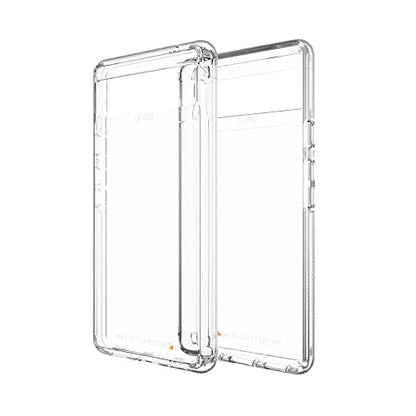 Gear4 Zagg Crystal Palace Clear Case with Advanced Impact Protection [ Approved by D3o ], Slim, Tough Design for Google Pixel 6a – Clear