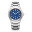 Silver Tone Blue