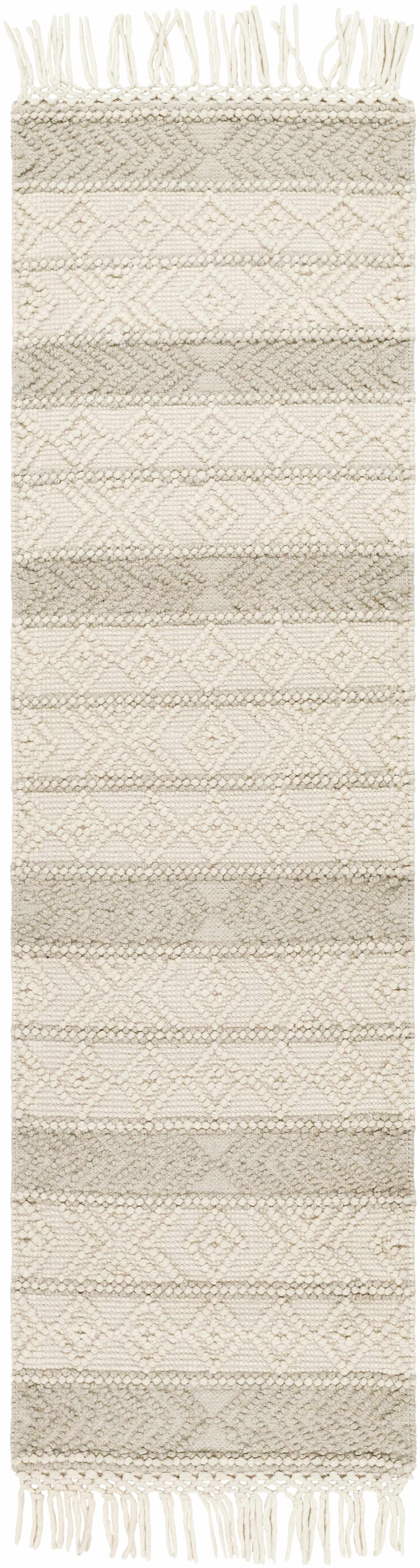 Ummi Wool Rug with Tassels - Clearance