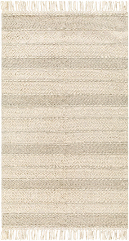 Ummi Wool Rug with Tassels - Clearance