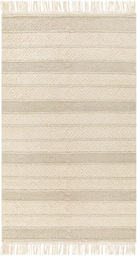 Ummi Wool Rug with Tassels - Clearance