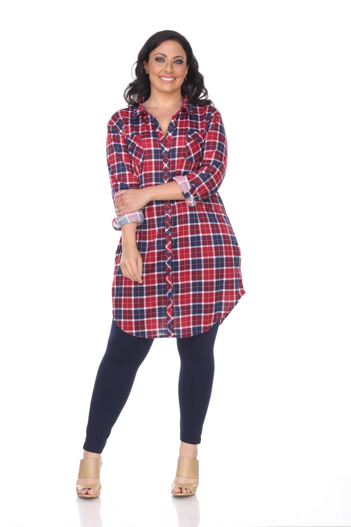 Burgundy/Blue-