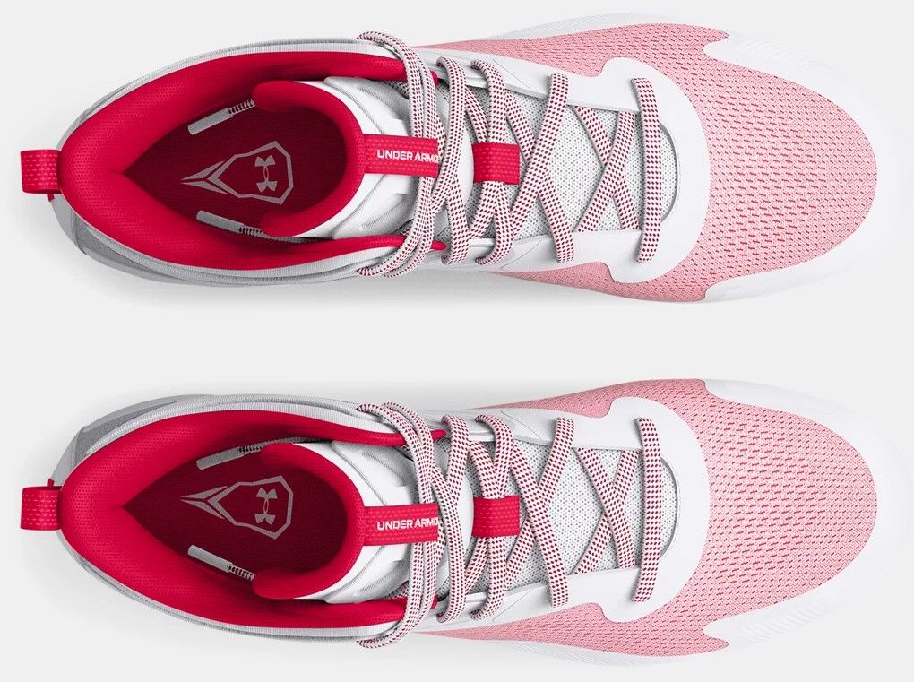 Men's Under Armour Command Mc Mid 'White Red' (No Lid)