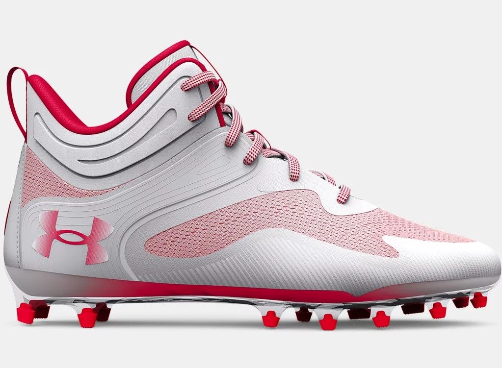 Men's Under Armour Command Mc Mid 'White Red' (No Lid)