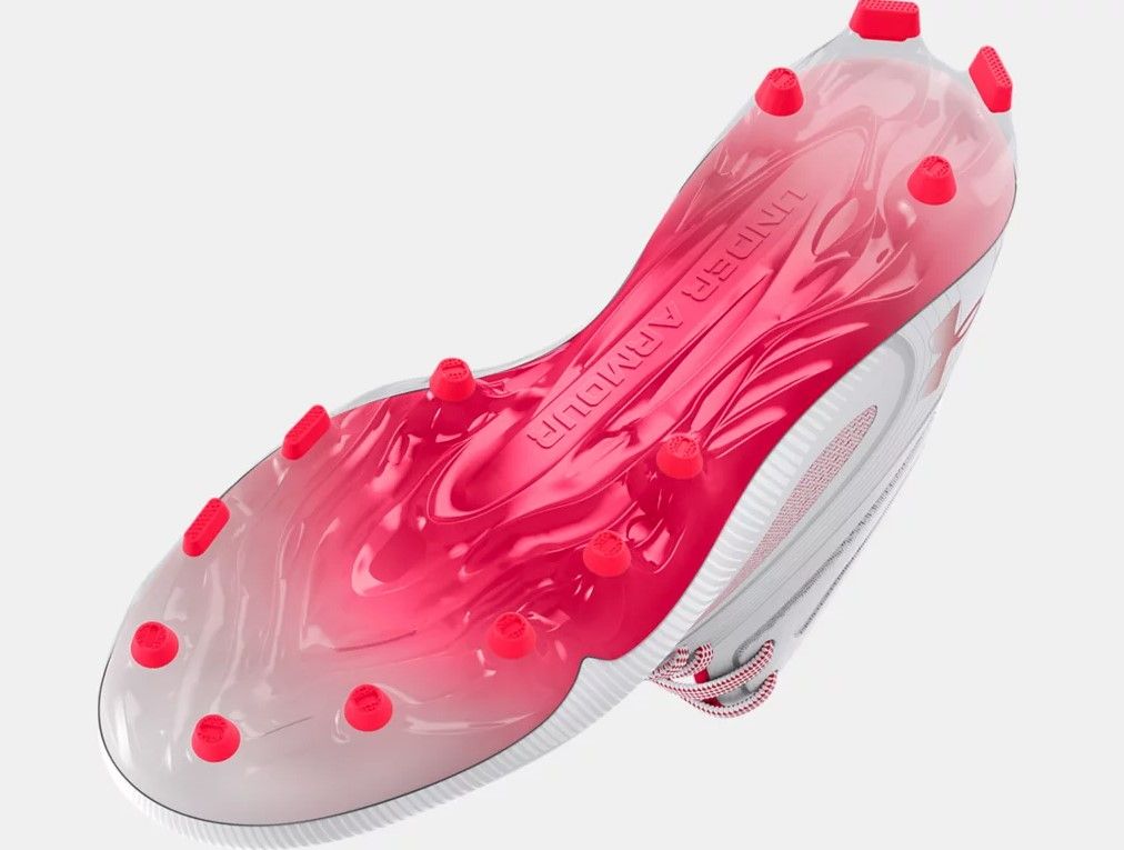 Men's Under Armour Command Mc Mid 'White Red' (No Lid)