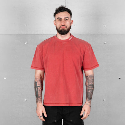 Commons Uniform Washed Plum Tee