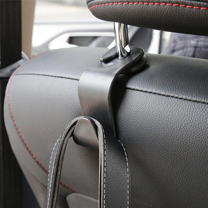 Universal Car Seat Back Hook Car Accessories Interior Portable Hanger Holder Storage Universal Multifunctional Car Vehicle Back Seat Headrest Holder Hanger Holder Hook for Car Bag Purse Cloth Decoration Car Vehicle Back Seat Headrest Hanger Holder Hook