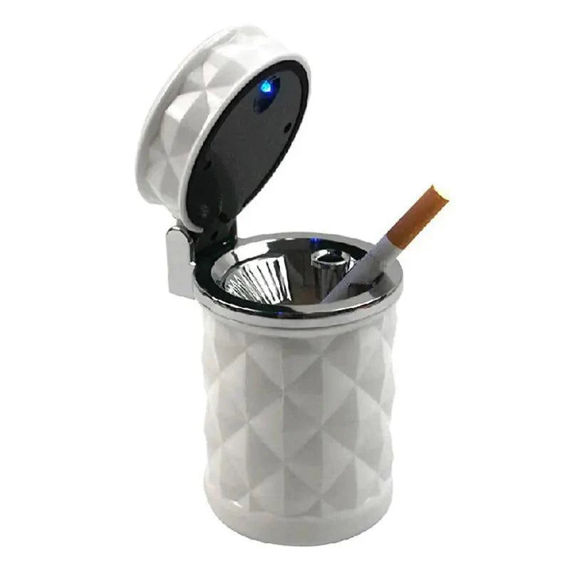 Universal LED Light Car Ashtray Cigarette Holder Car Accessories Portable Luxurious Design Ashtrays For Cars