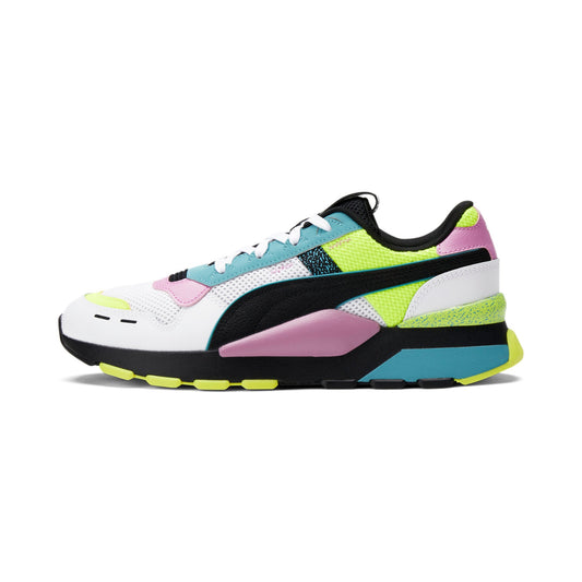 Puma White-Puma Black-Opera Mauve-Yellow Alert-
