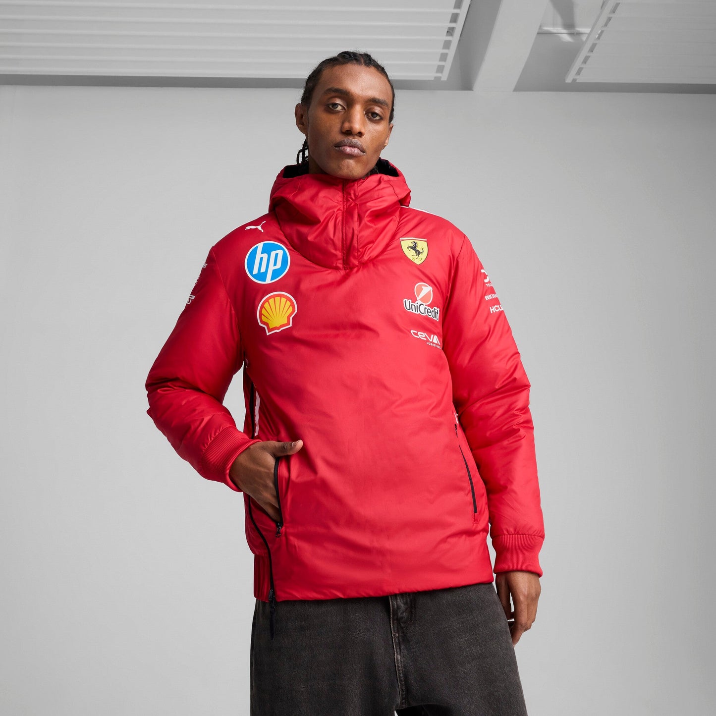 Puma Men's Sf Scuderia Ferrari Team Reversible Jacket Jackets