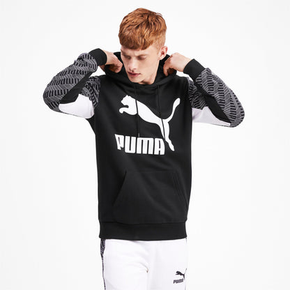 Puma Men's Classics Graphic Hoody Aop Hoodies