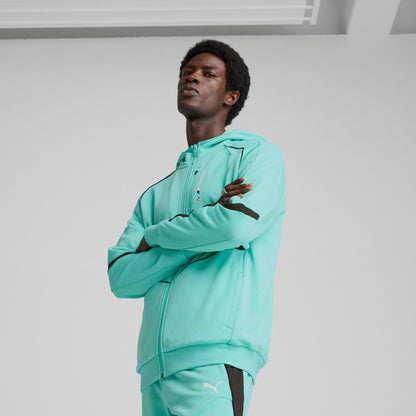 Puma Men's Bmw Motorsport Hooded Sweat Jacket Jackets