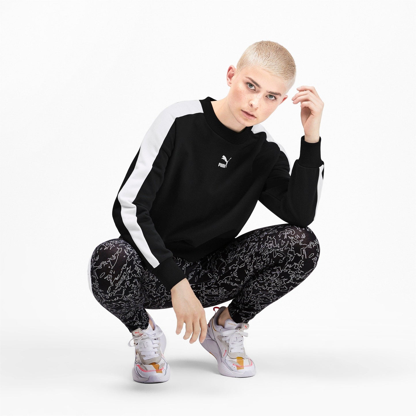 Puma Women's Classics T7 Crew