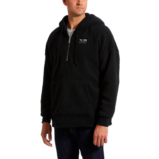 Puma Men's Downtown Sherpa Halfzip Hoodie