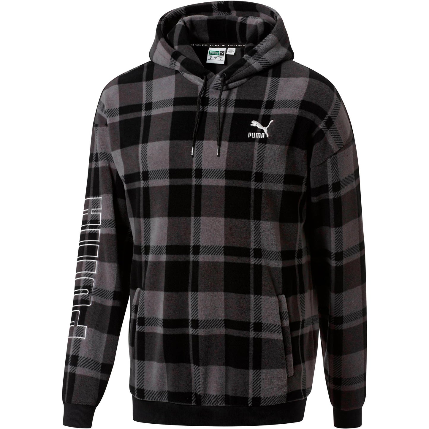 Puma Men's Check Polar Hoody Hoodies