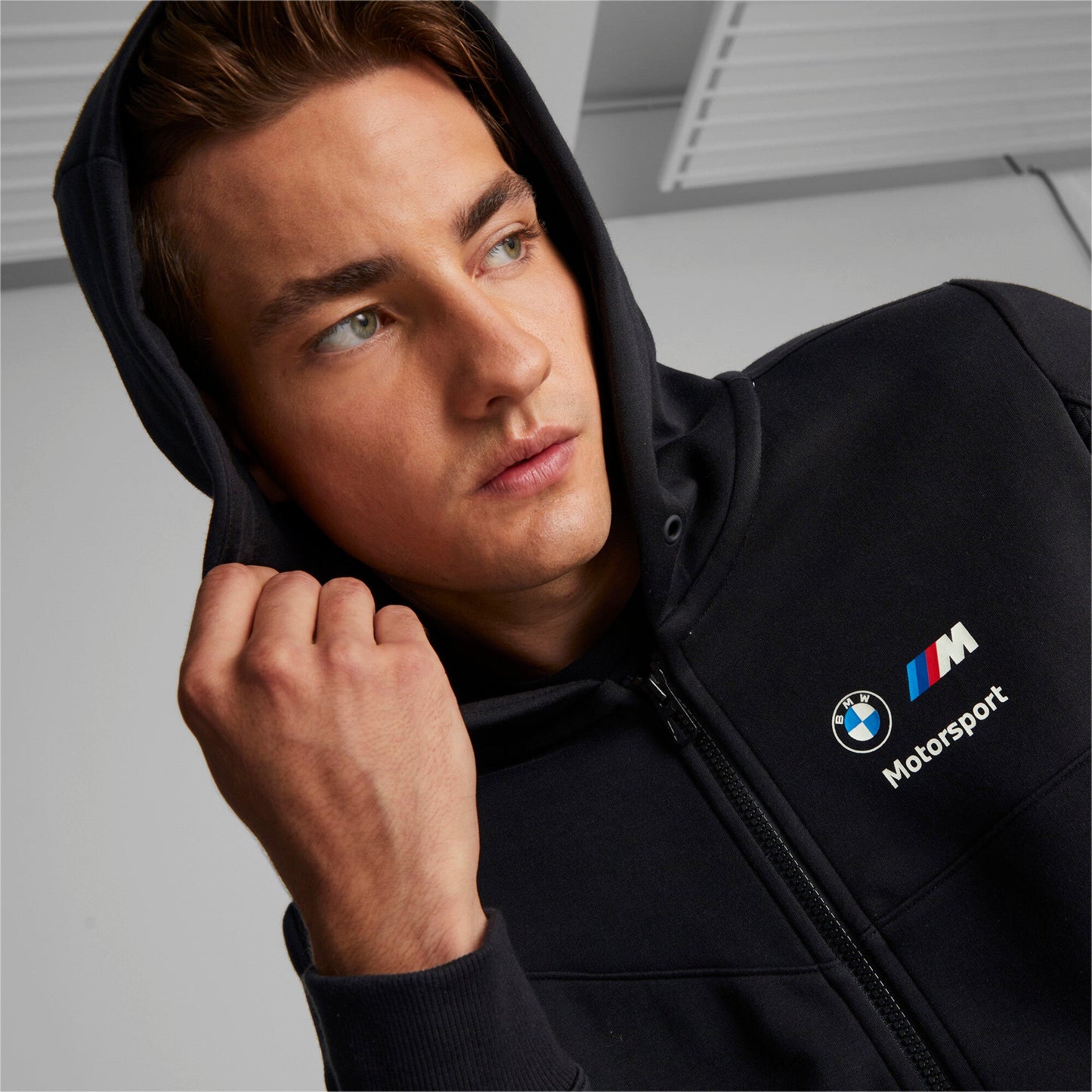 Men's Puma Bmw Motorsport Hdd Sweat Jacket