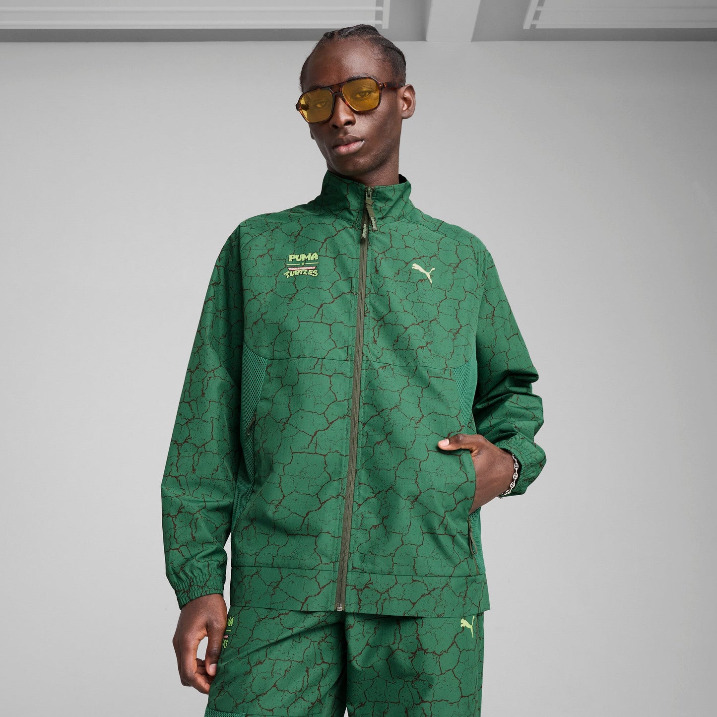 Puma Men's X Tmnt Tech Relaxed Track Jacket Jackets