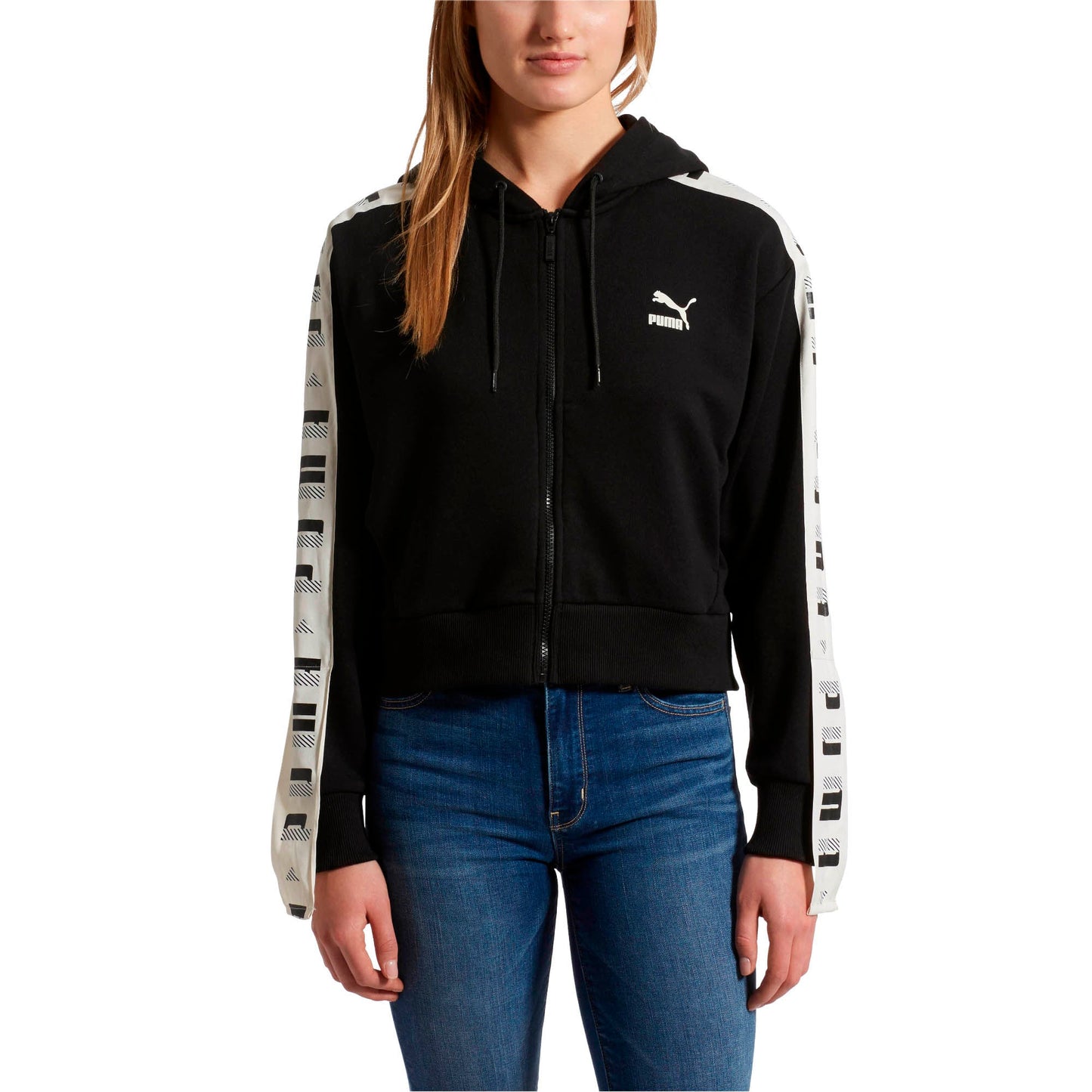 Puma Women's Revolt Full Zip Hoody Terry Hoodies