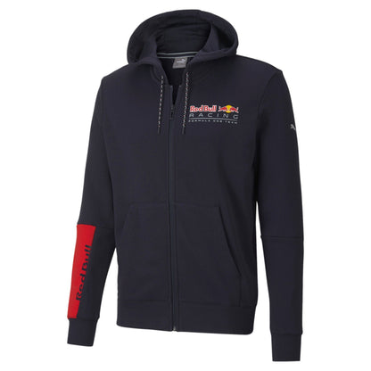 Puma Men's Rbr Red Bull Racing Logo Hooded Sweat Jacket Jackets