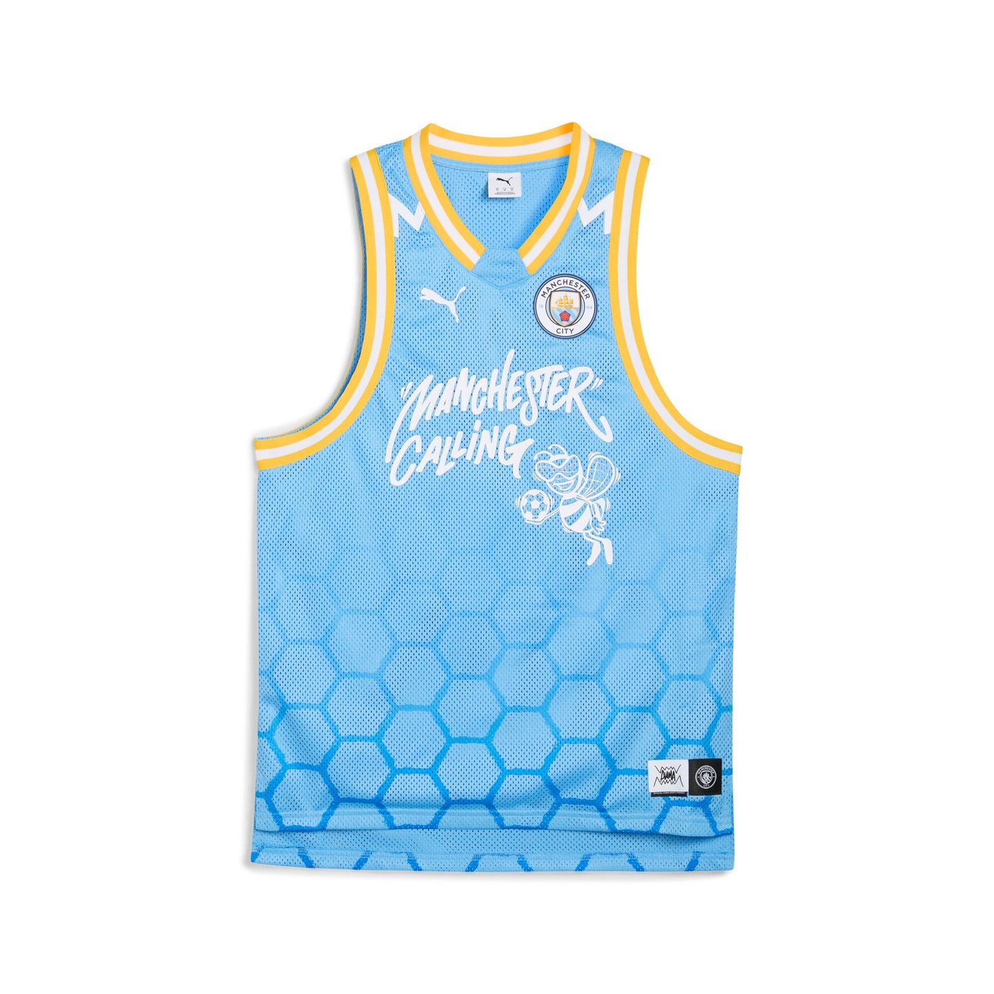 Men's Puma Cwc Hoops X Man City Jersey