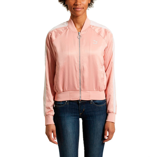 Puma Women's En Pointe Satin T7 Jacket Jackets