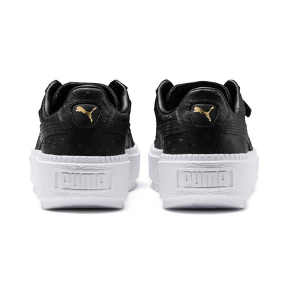 Puma Women's Platform Trace Ostrich Sneakers