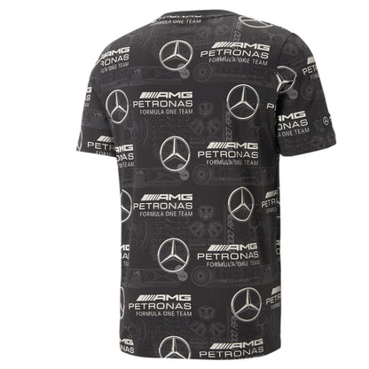 Puma Men's Mapf1 Mercedes Aop Tee Tops
