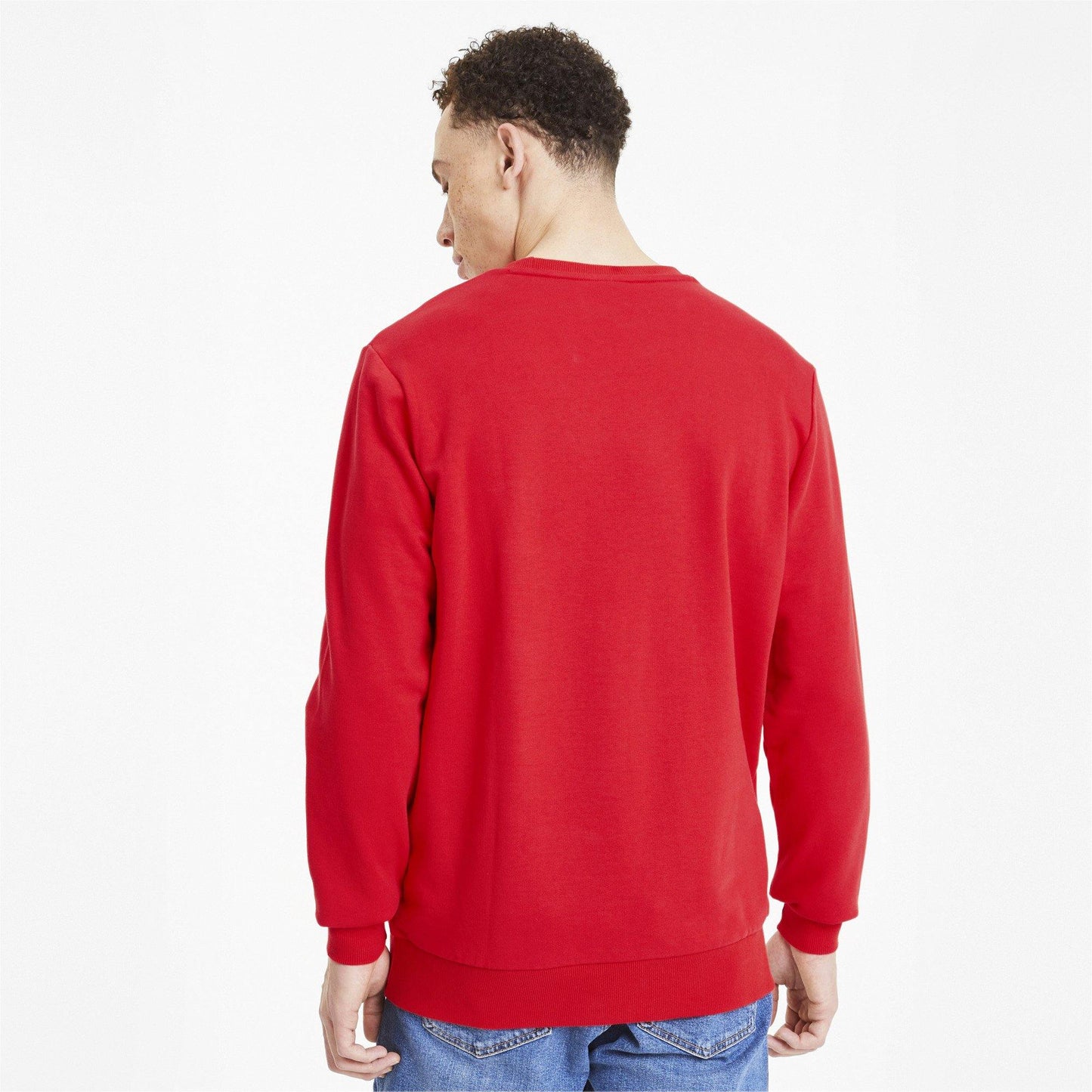 [595198-11] Mens Puma Classics Logo Crew TR - sneakAR