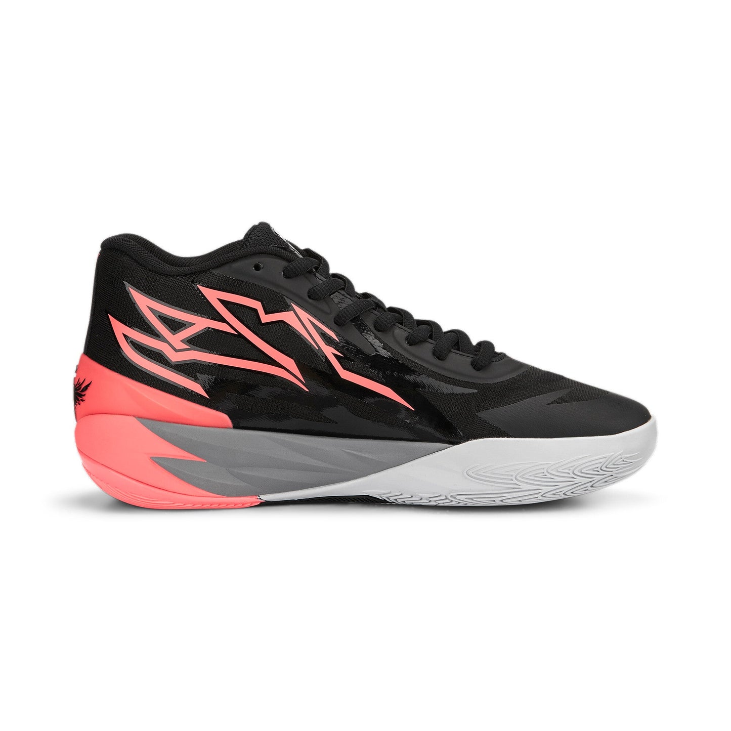 Puma Men's Lamelo Ball Mb.02 ' Black Sunset Glow' Sneakers