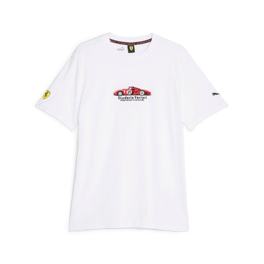 Puma Men's Ferrari Race Graphic Tee 1 Tops