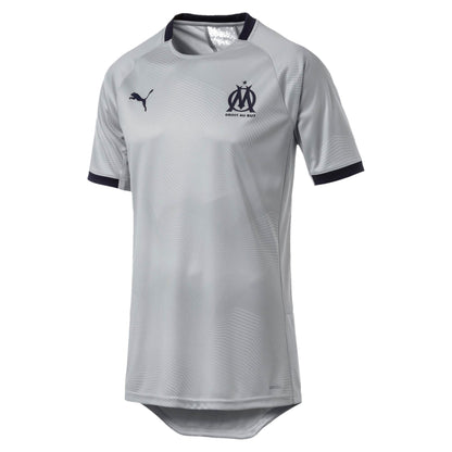 Puma Men's Olympique De Marseille Graphic Jersey With Sponsor Logo